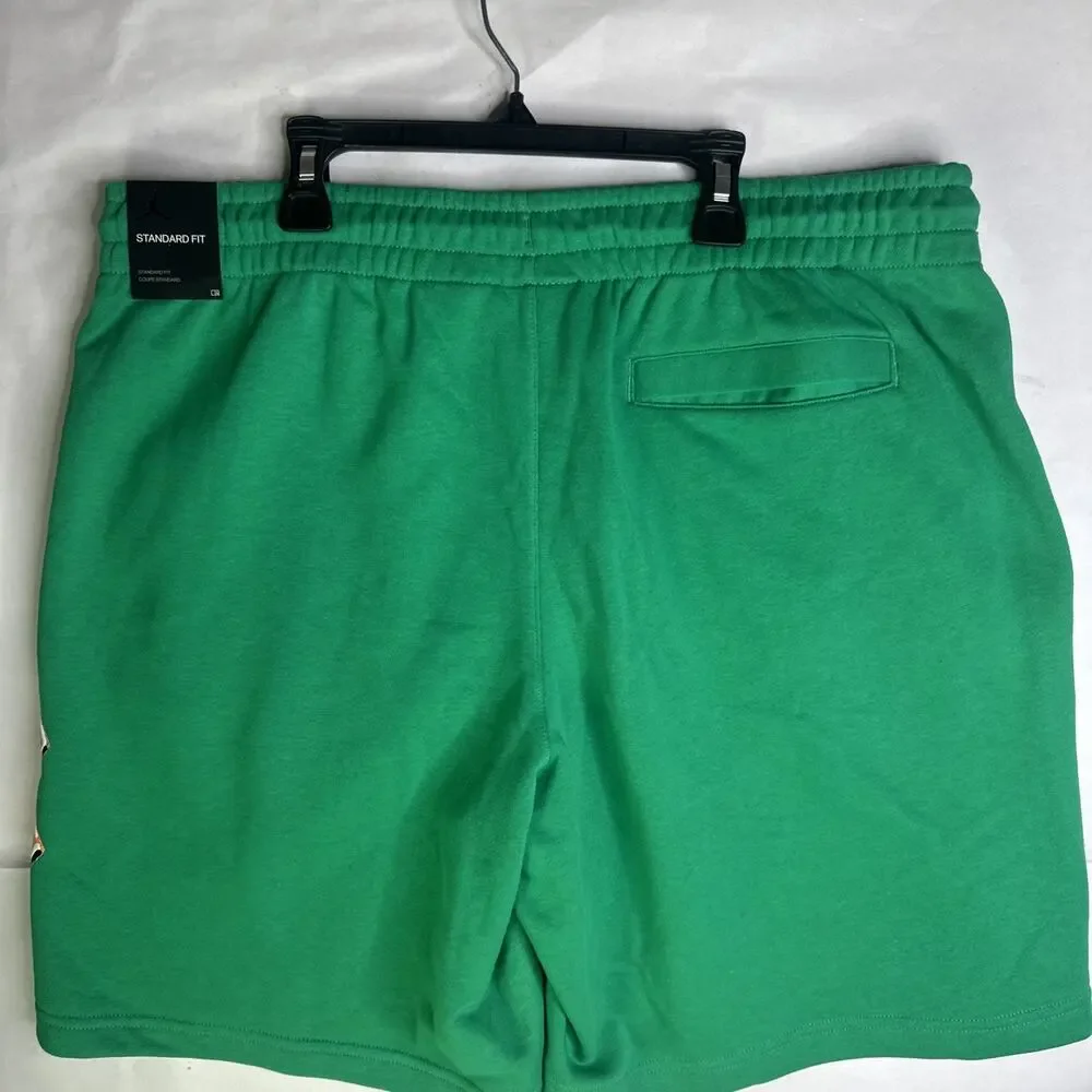 Jordan Sport DNA Fleece Shorts Mens Extra Large Green HBR Sweatshorts Nike Air